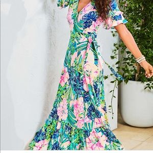 NWT Lilly Pulitzer Emmerson Maxi dress size L